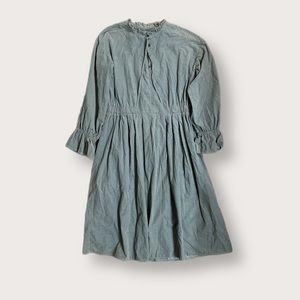 3/$20 Ehka Sopo Green Corduroy Dress